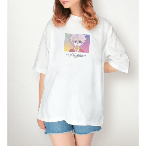 『HUNTER×HUNTER』キルア Ani-Art clear label BIGシルエットTシャツユニセックス【202508再販】